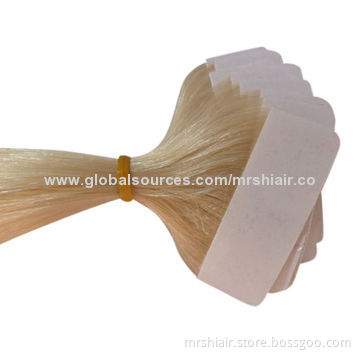 Tape in hair extensions, Remy 18/20/22/24" light brown new star
